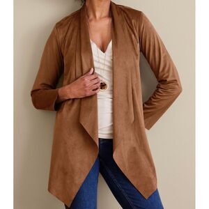 Soft Surroundings Brown Cardigan